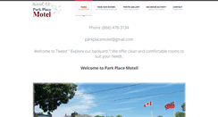 Desktop Screenshot of parkplacemotel.com